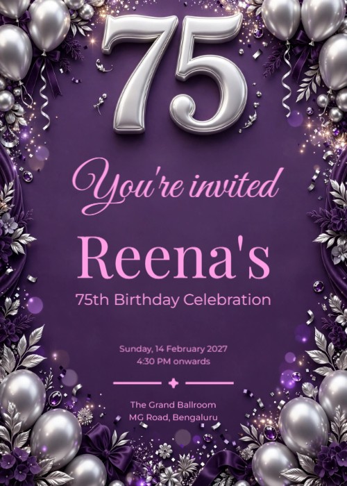 invite 18th birthday