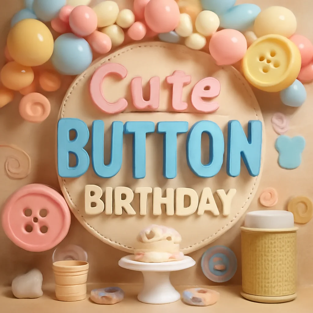 Cute As A Button