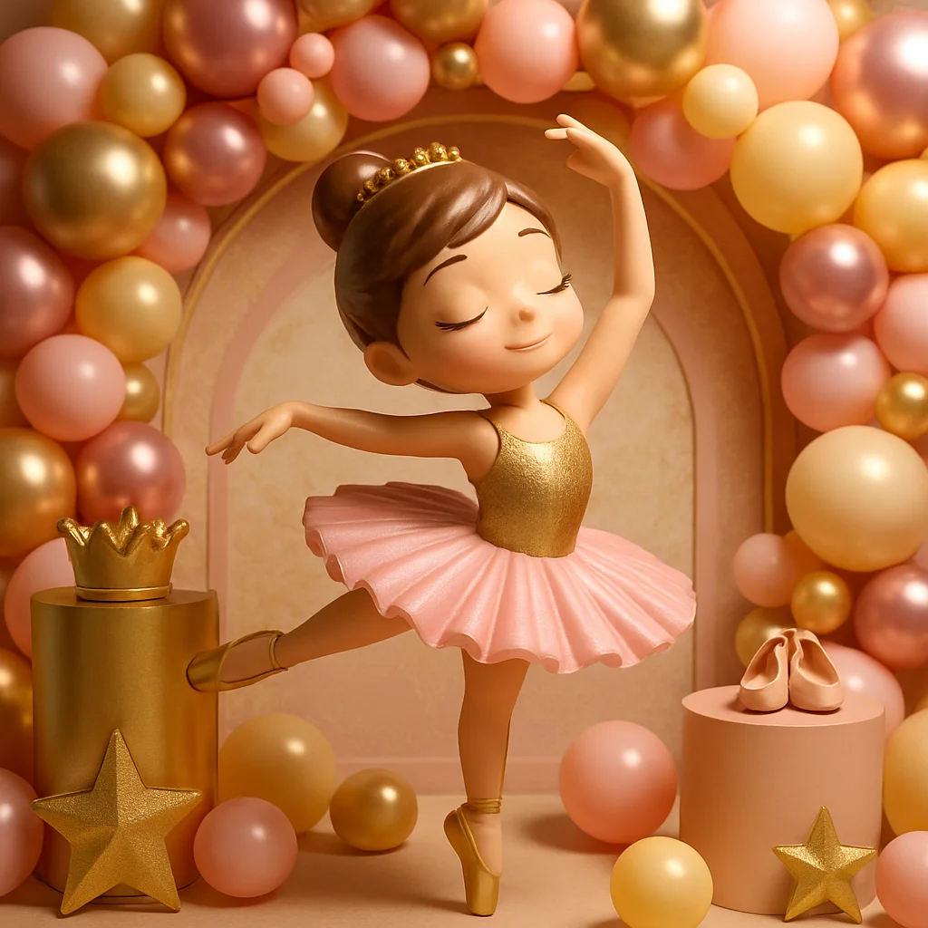Pink & Gold Ballet