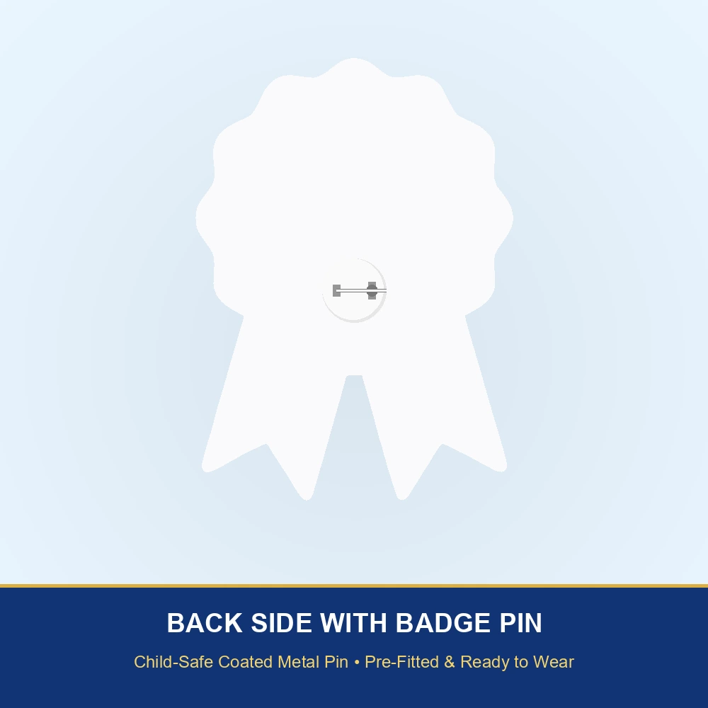 Dave & Ava Theme Paper Badges For Kids Birthday Party Supplies (Pack Of 16) - 300 GSM Premium Cardstock with Pin (3.7 x 3 Inch) - Premium Handcrafted 300 GSM Theme Badges by Party Decor Mall India - View 3