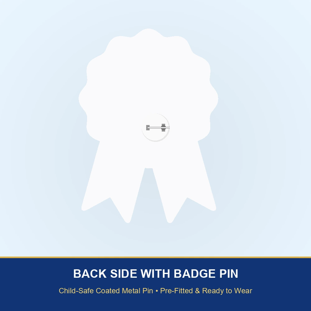 Taylor Swift Theme Paper Badges For Kids Birthday Party Supplies (Pack Of 16) - 300 GSM Premium Cardstock with Pin (3.7 x 3 Inch) - Premium Handcrafted 300 GSM Theme Badges by Party Decor Mall India - View 3