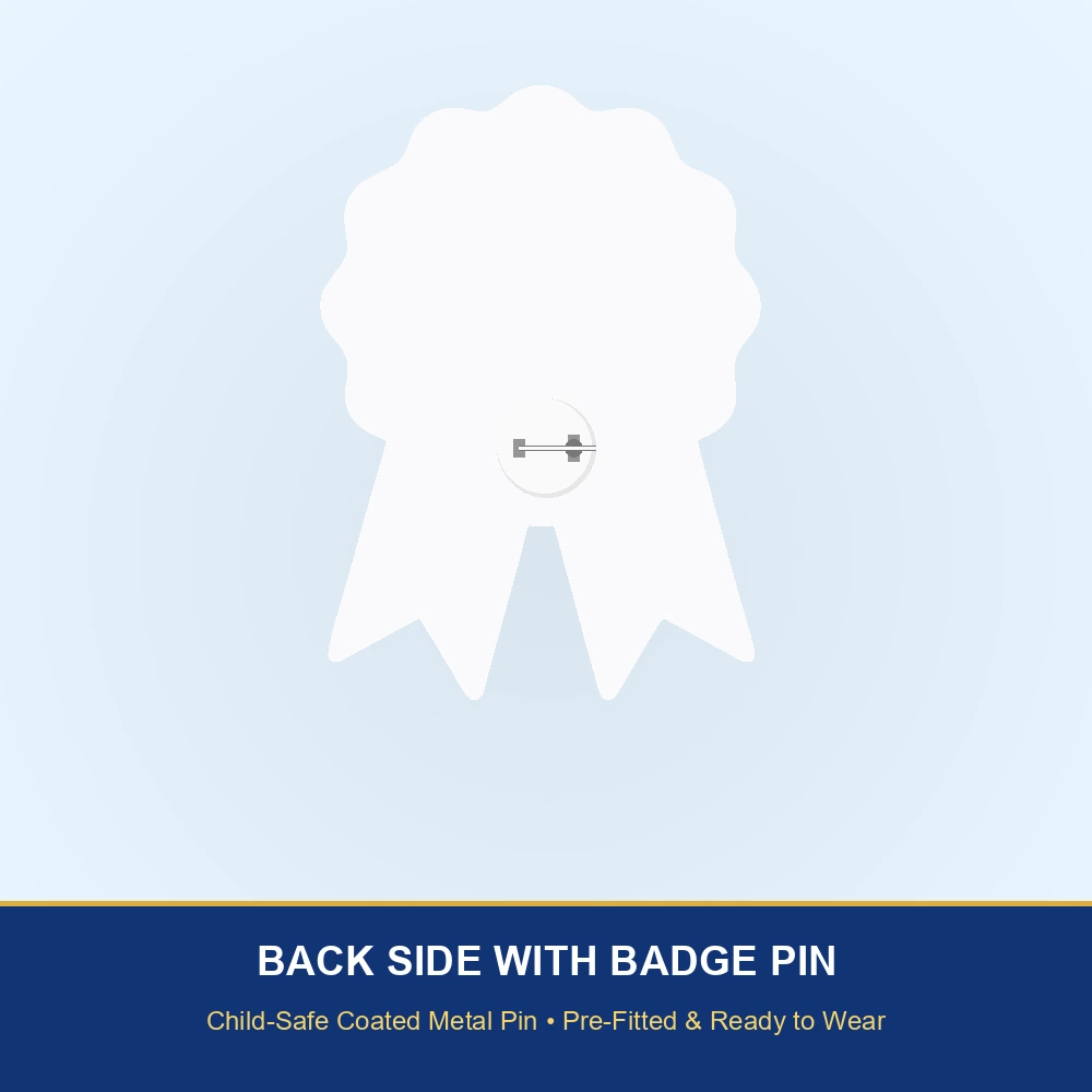 Gymnastics Theme Paper Badges For Kids Birthday Party Supplies (Pack Of 16) - 300 GSM Premium Cardstock with Pin (3.7 x 3 Inch) - Premium Handcrafted 300 GSM Theme Badges by Party Decor Mall India - View 3