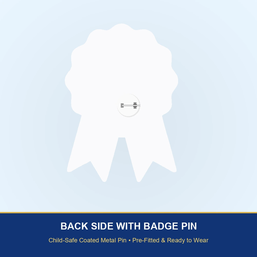 Shimmer & Shine Theme Paper Badges For Kids Birthday Party Supplies (Pack Of 16) - 300 GSM Premium Cardstock with Pin (3.7 x 3 Inch) - Premium Handcrafted 300 GSM Theme Badges by Party Decor Mall India - View 3