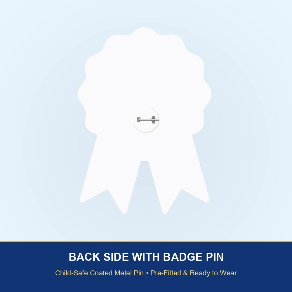 Prince Theme Paper Badges For Kids Birthday Party Supplies (Pack Of 16) - 300 GSM Premium Cardstock with Pin (3.7 x 3 Inch) - Premium Handcrafted 300 GSM Theme Badges by Party Decor Mall India - View 3
