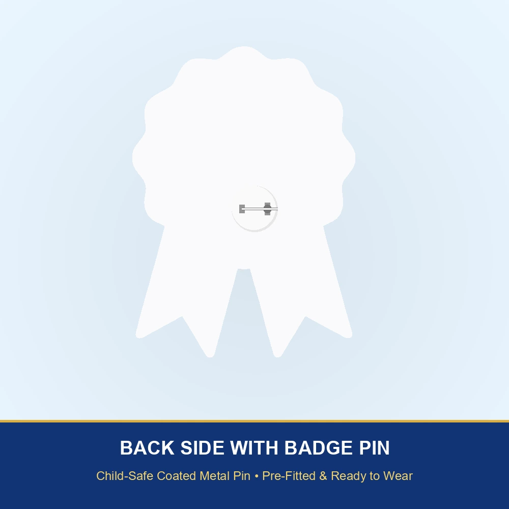 Batman Theme Paper Badges For Kids Birthday Party Supplies (Pack Of 16) - 300 GSM Premium Cardstock with Pin (3.7 x 3 Inch) - Premium Handcrafted 300 GSM Theme Badges by Party Decor Mall India - View 3