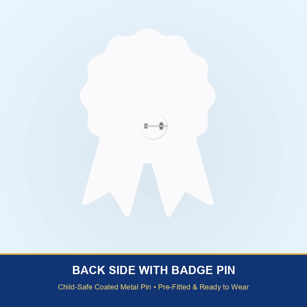 Football Theme Paper Badges For Kids Birthday Party Supplies (Pack Of 16) - 300 GSM Premium Cardstock with Pin (3.7 x 3 Inch) - Premium Handcrafted 300 GSM Theme Badges by Party Decor Mall India - View 3