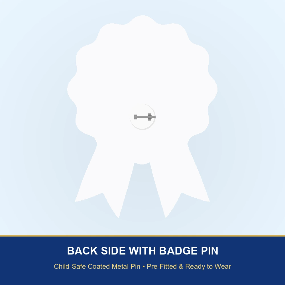 Baby Boy Theme Theme Badges Birthday Party Supplies (PACK OF 16) - 300 GSM Premium Cardstock with Pin (3.7 x 3 Inch) - Premium Party Decor Supply by Party Decor Mall - View 3