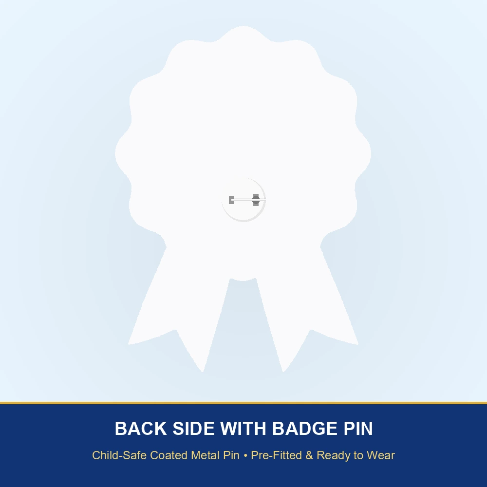 Teddy Bear Boy Theme Theme Badges Birthday Party Supplies (PACK OF 16) - 300 GSM Premium Cardstock with Pin (3.7 x 3 Inch) - Premium Party Decor Supply by Party Decor Mall - View 3