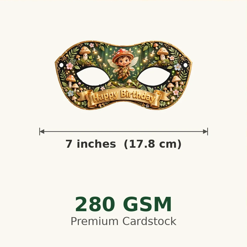 Last Us Theme Party Mask Birthday Party Supplies (PACK OF 12) - 280 GSM Cardstock with Soft Stretchable Elastic Band (7 Inches wide) - Premium Party Decor Supply by Party Decor Mall - View 3