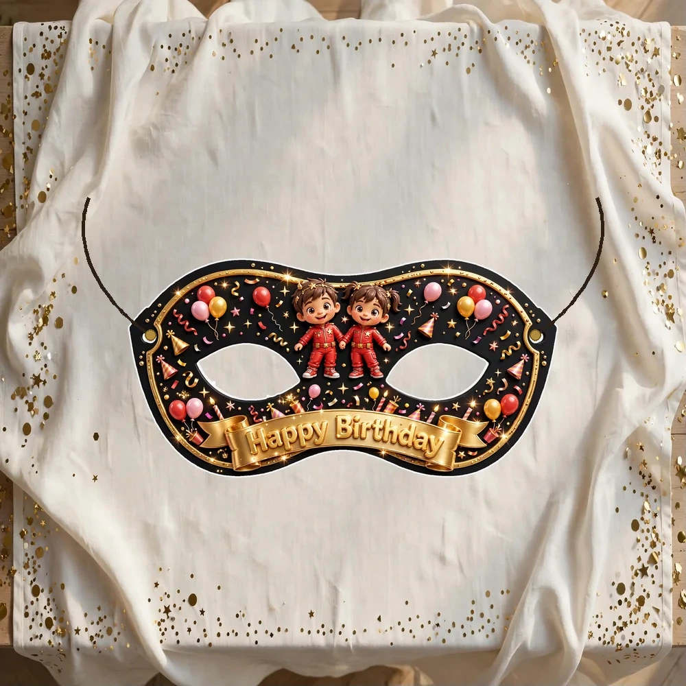 Money Heist Theme Party Mask Birthday Party Supplies (PACK OF 12) - 280 GSM Cardstock with Soft Stretchable Elastic Band (7 Inches wide)