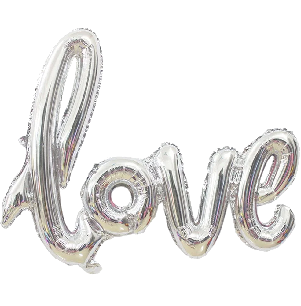 LOVE Foil Balloon(Red) - Premium Handcrafted 300 GSM Foil Balloon by Party Decor Mall India - View 7