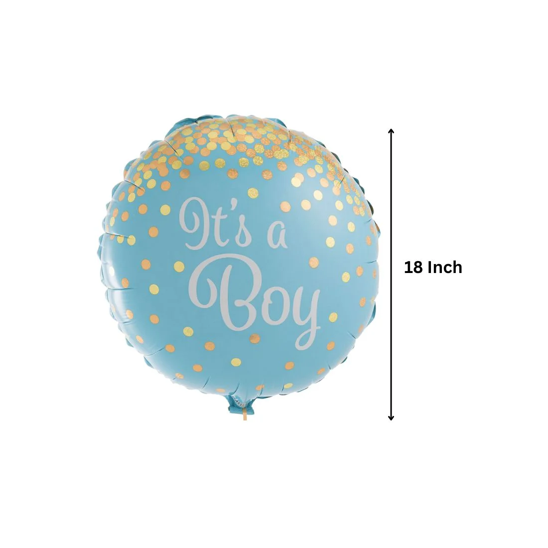 It's a Boy foil Baloon - Premium Handcrafted 300 GSM Foil Balloon by Party Decor Mall India - View 2