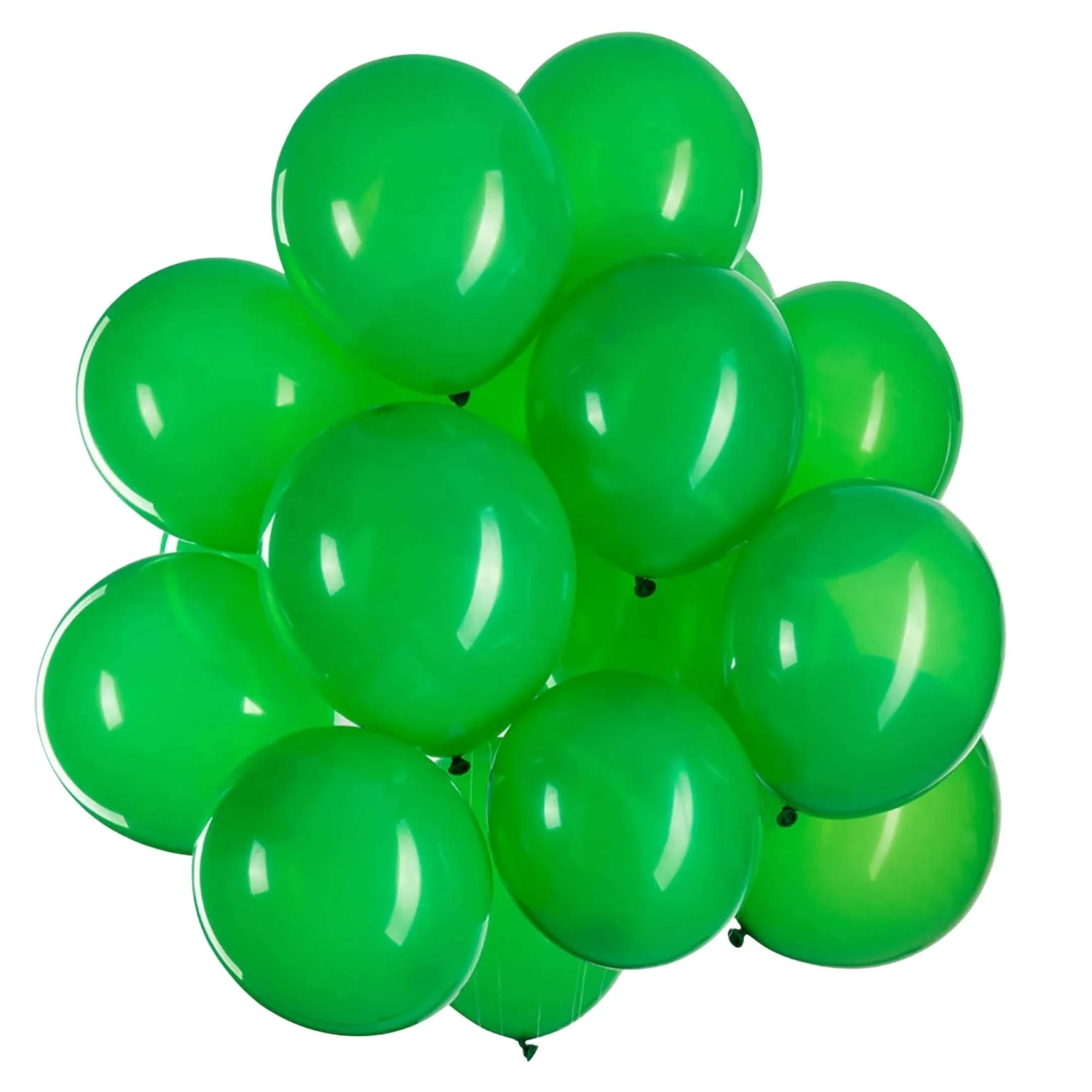 Latex Balloons(Green) 10" (Pack of 50) - Premium Handcrafted 300 GSM Latex Balloons, Balloons by Party Decor Mall India - View 1
