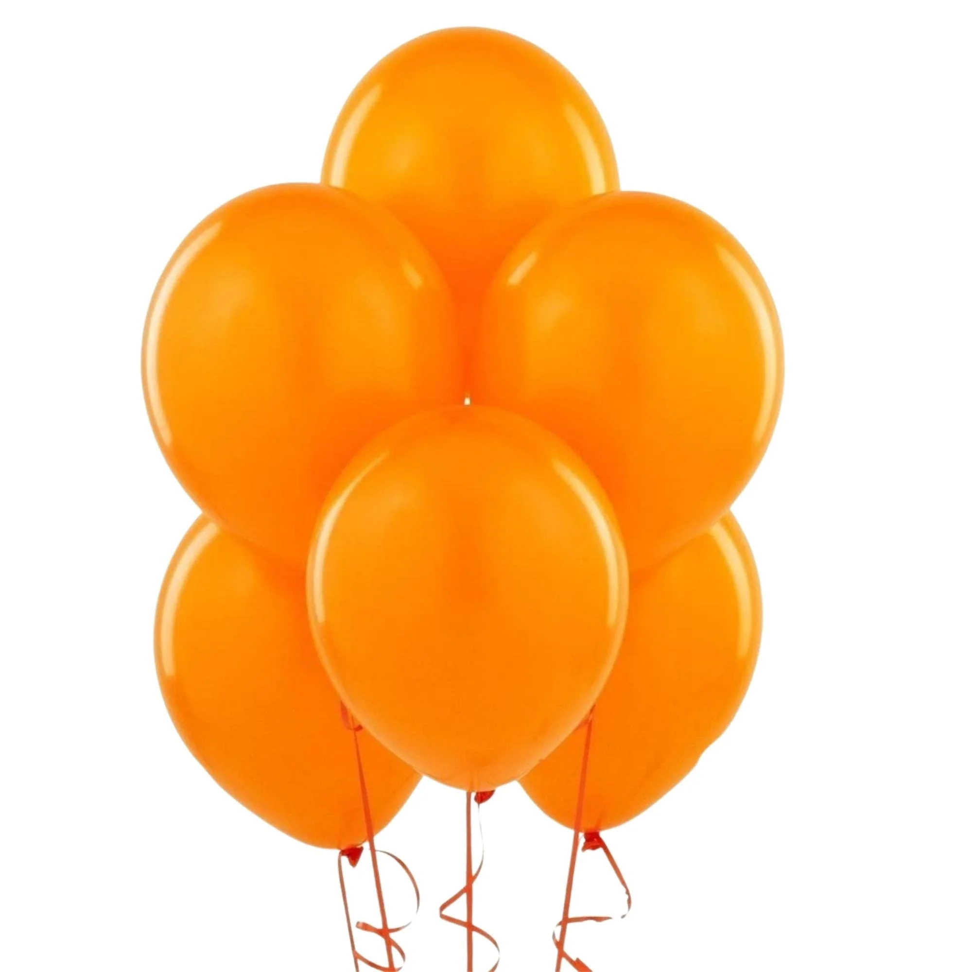 Latex Balloons(Orange) 10" (Pack of 50)