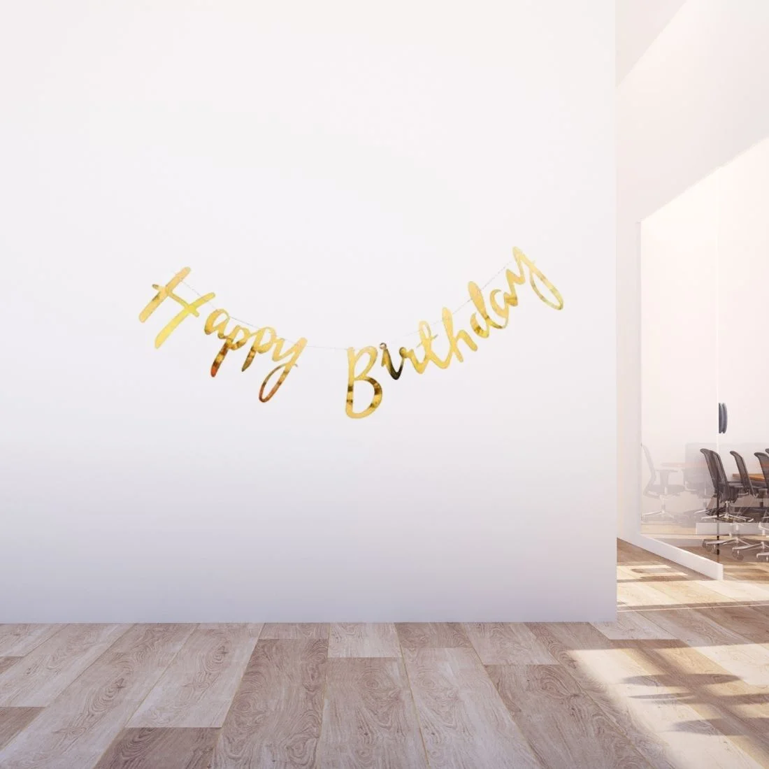 40 Pcs DIY Happy Birthday Kit - Metallic Gold Balloon, Black Balloon, GoldStar, 16 Inches Number 16 Foil Balloon, Gold Happy birthday Banner - Premium Handcrafted 300 GSM Balloon Kit by Party Decor Mall India - View 4