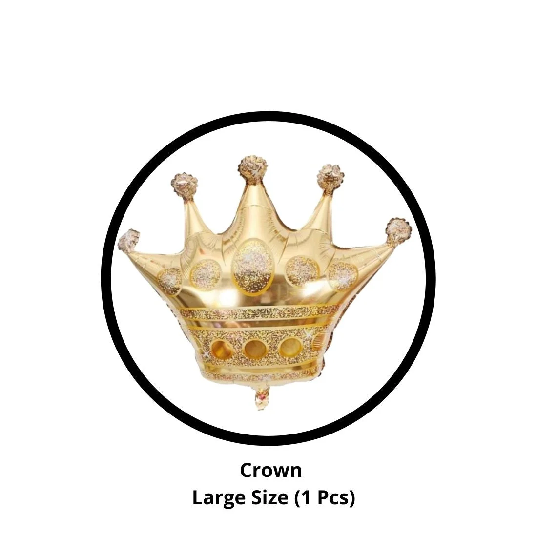 5Pcs Crown set - Premium Handcrafted 300 GSM Party Supplies by Party Decor Mall India - View 4