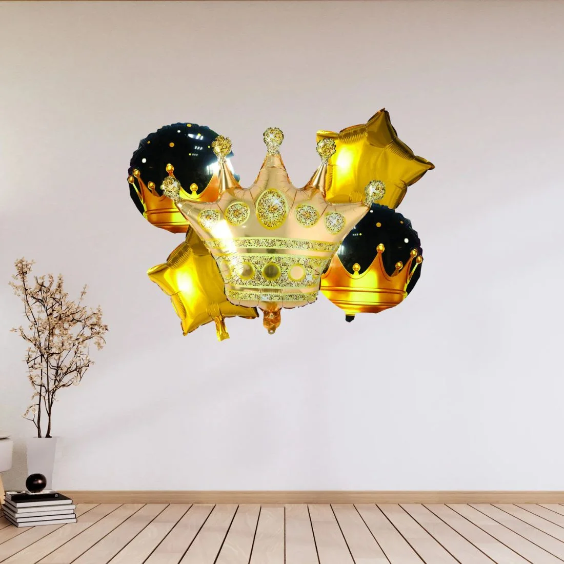 5Pcs Crown set - Premium Handcrafted 300 GSM Party Supplies by Party Decor Mall India - View 6