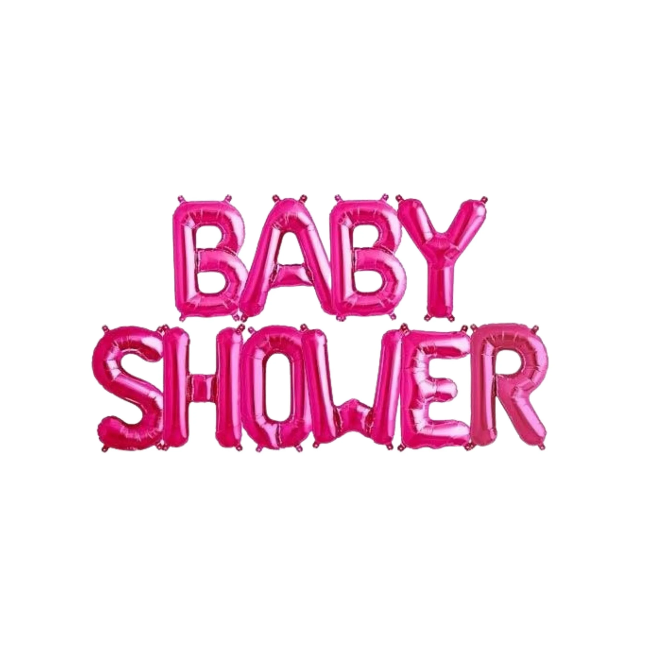 Baby Shower Pink Foil Balloon - Premium Handcrafted 300 GSM Foil Balloon by Party Decor Mall India - View 1