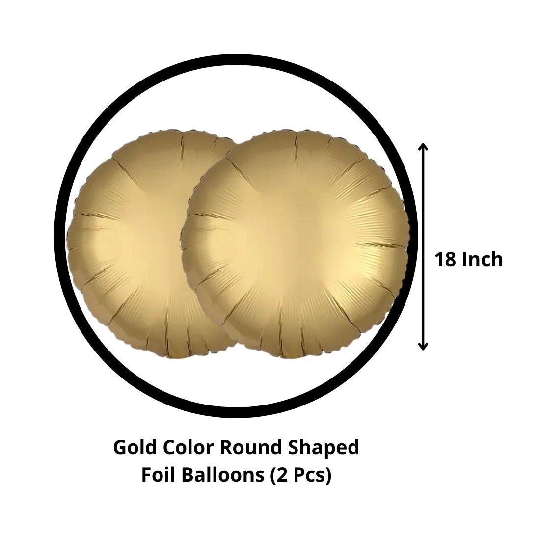 Floral Happy Birthday Foil Balloons Set of 5 - Premium Handcrafted 300 GSM Foil Balloons, Balloons by Party Decor Mall India - View 4