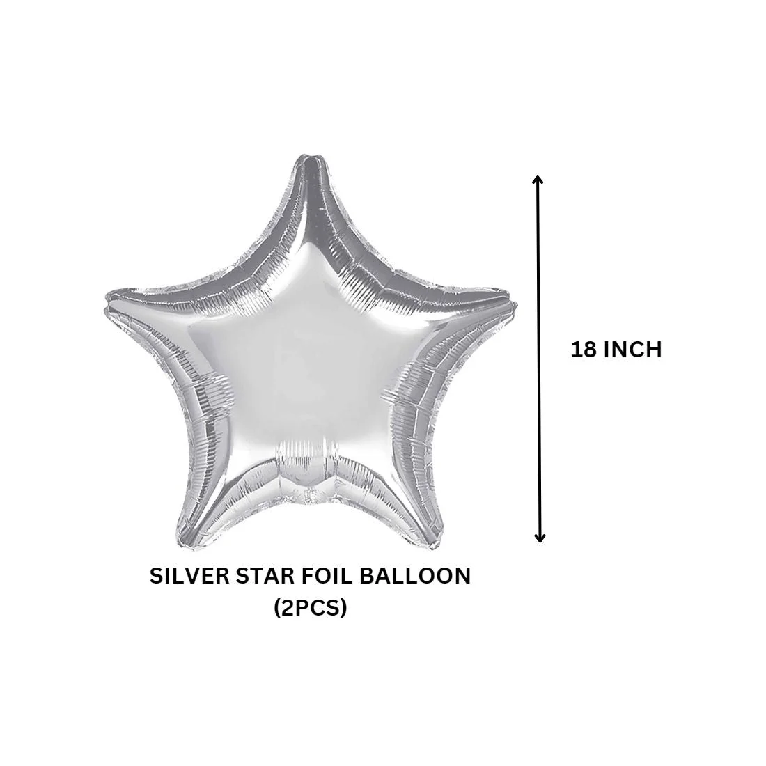 Mermaid Birthday Balloons Party Supplies or Baby Shower Balloons set of 5 - Premium Handcrafted 300 GSM Party Supplies, Balloons by Party Decor Mall India - View 4