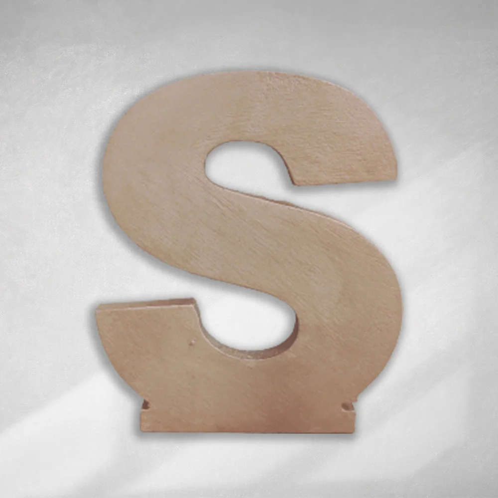Wooden Alphabet Letters for Home/Garden/Birthday/Wedding Decorations - Premium Handcrafted 300 GSM Balloons & Decor by Party Decor Mall India - View 18