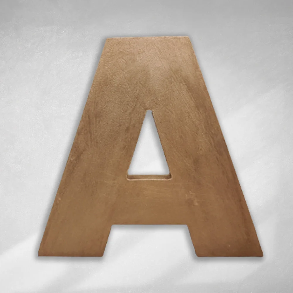 Wooden Alphabet Letters for Home/Garden/Birthday/Wedding Decorations - Premium Handcrafted 300 GSM Balloons & Decor by Party Decor Mall India - View 4