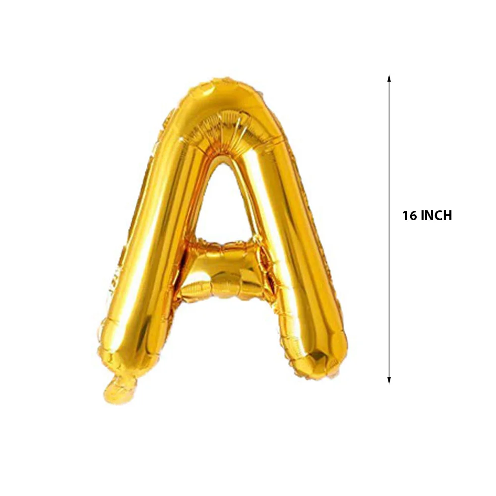 Shubh Dipawali Foil Balloon - Golden - (13 Pieces) - Premium Handcrafted 300 GSM Foil Balloon by Party Decor Mall India - View 3