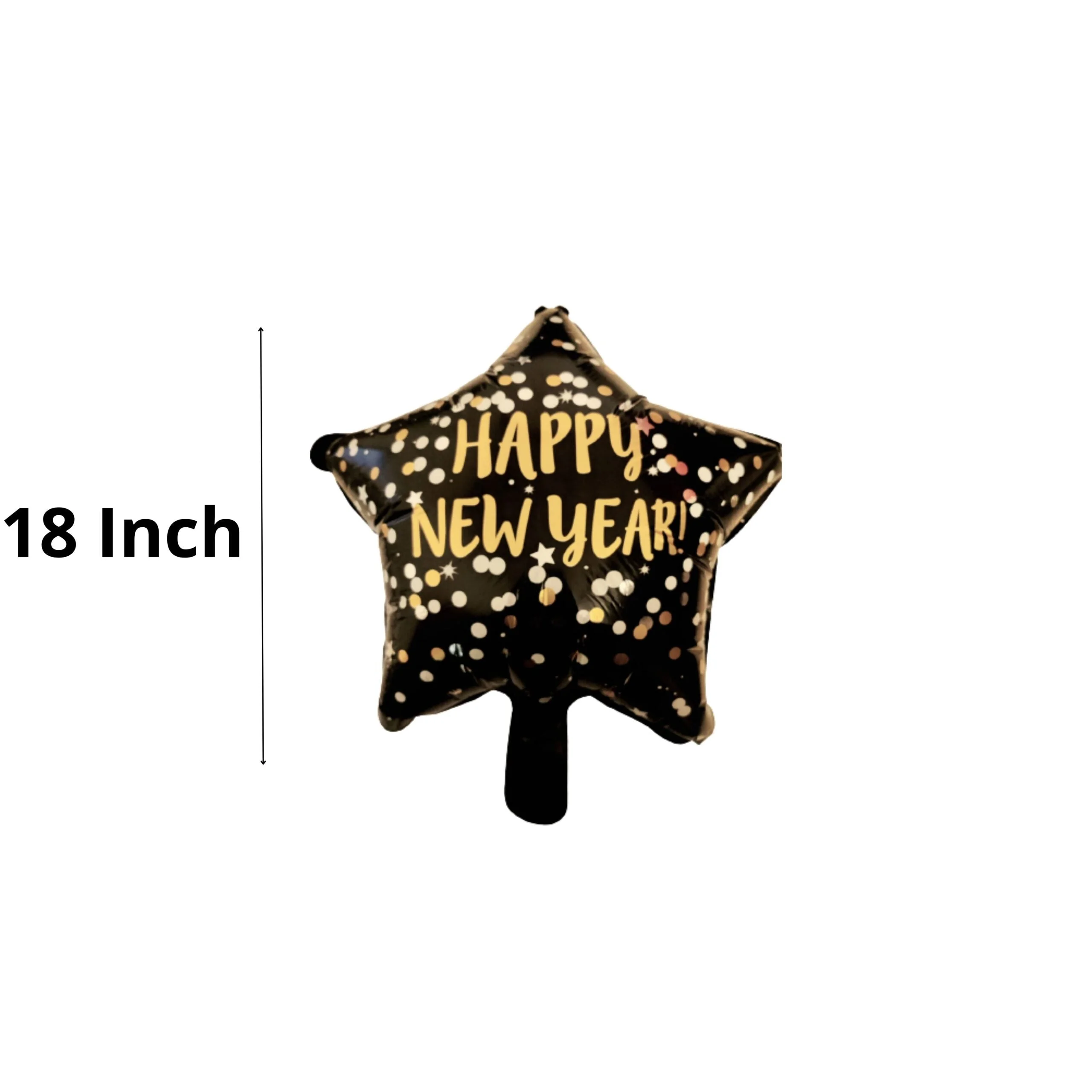 Welcome 2023 Happy New Year Foil Balloons for New Year Celebration Decoration (6 Pieces) - Premium Handcrafted 300 GSM Foil Balloons, Balloons by Party Decor Mall India - View 3