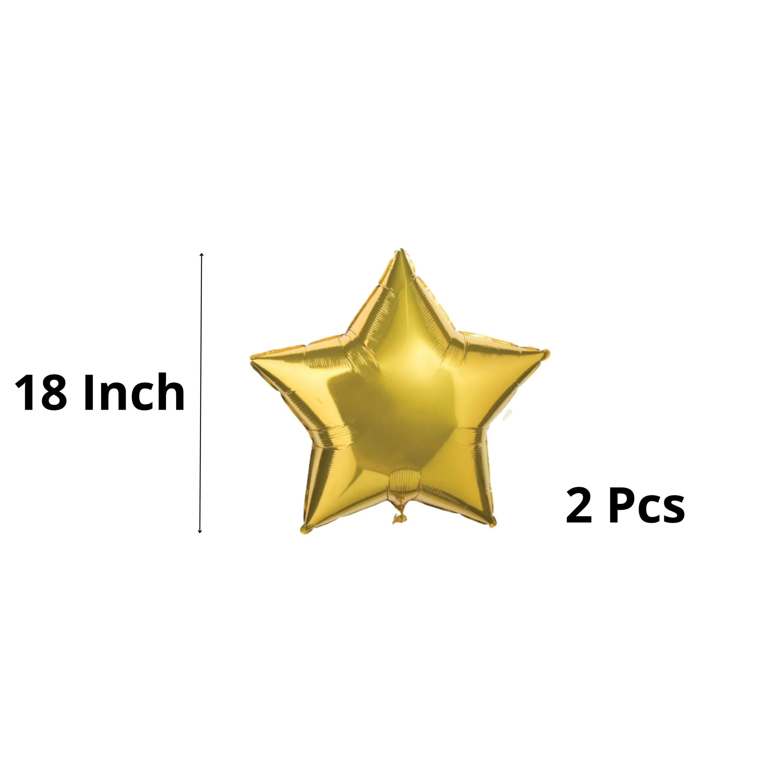 Welcome Happy New Year Foil Balloons for New Year Celebration Decoration (Champagne Bottle, Star Foil Balloons) - Premium Handcrafted 300 GSM Foil Balloons, Balloons by Party Decor Mall India - View 2