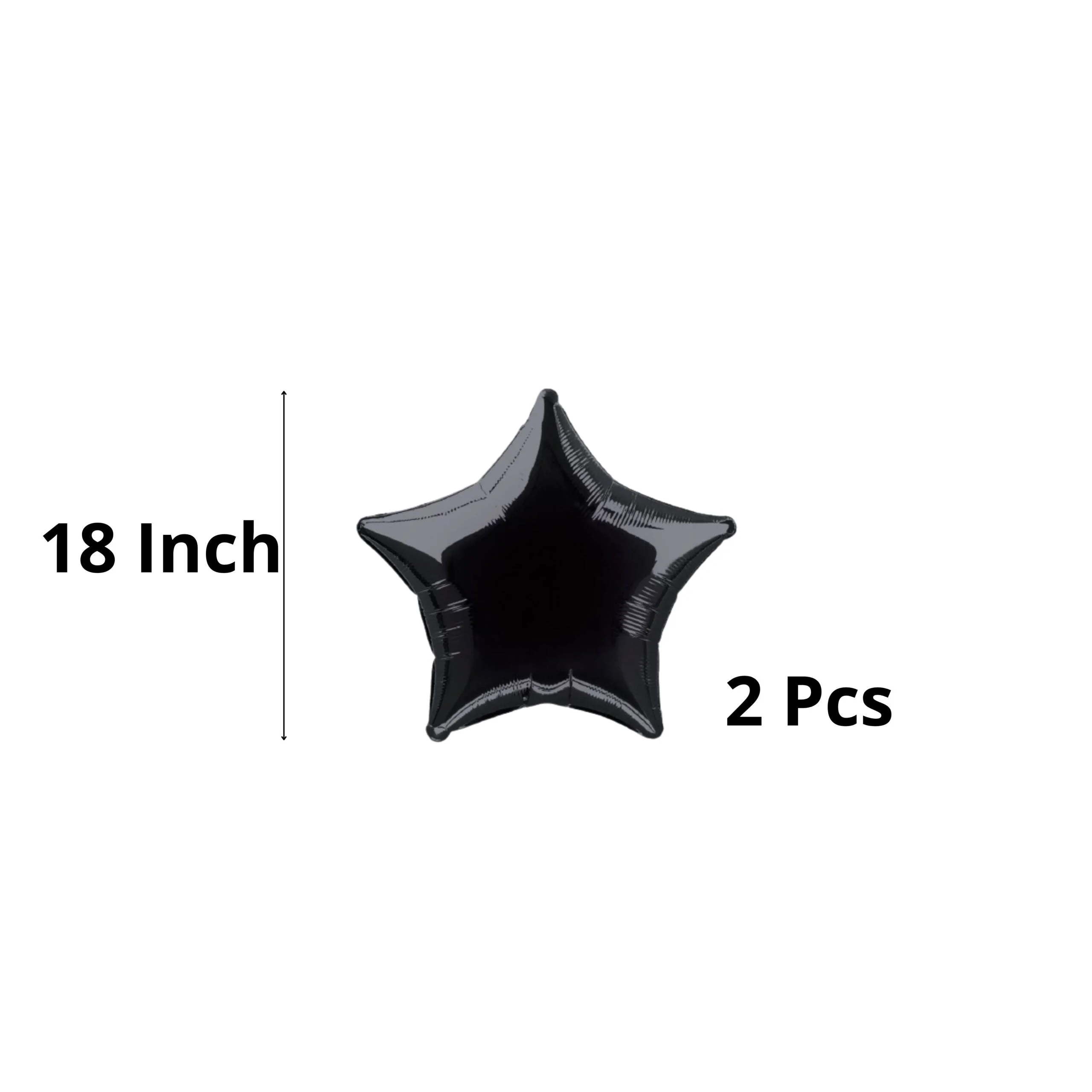 Welcome Happy New Year Foil Balloons for New Year Celebration Decoration (Champagne Bottle, Star Foil Balloons) - Premium Handcrafted 300 GSM Foil Balloons, Balloons by Party Decor Mall India - View 4