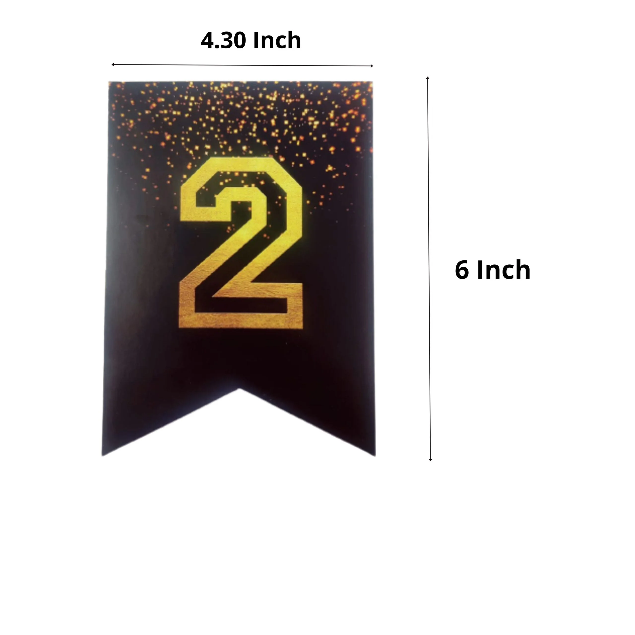 Happy New Year Banner for Decorations 2023 – Black and Gold Letters Banner, Golden Foil Curtain & Large Size Champagne and Latex Balloons (58 pcs ) - Premium Handcrafted 300 GSM Latex Balloons, Balloons by Party Decor Mall India - View 6