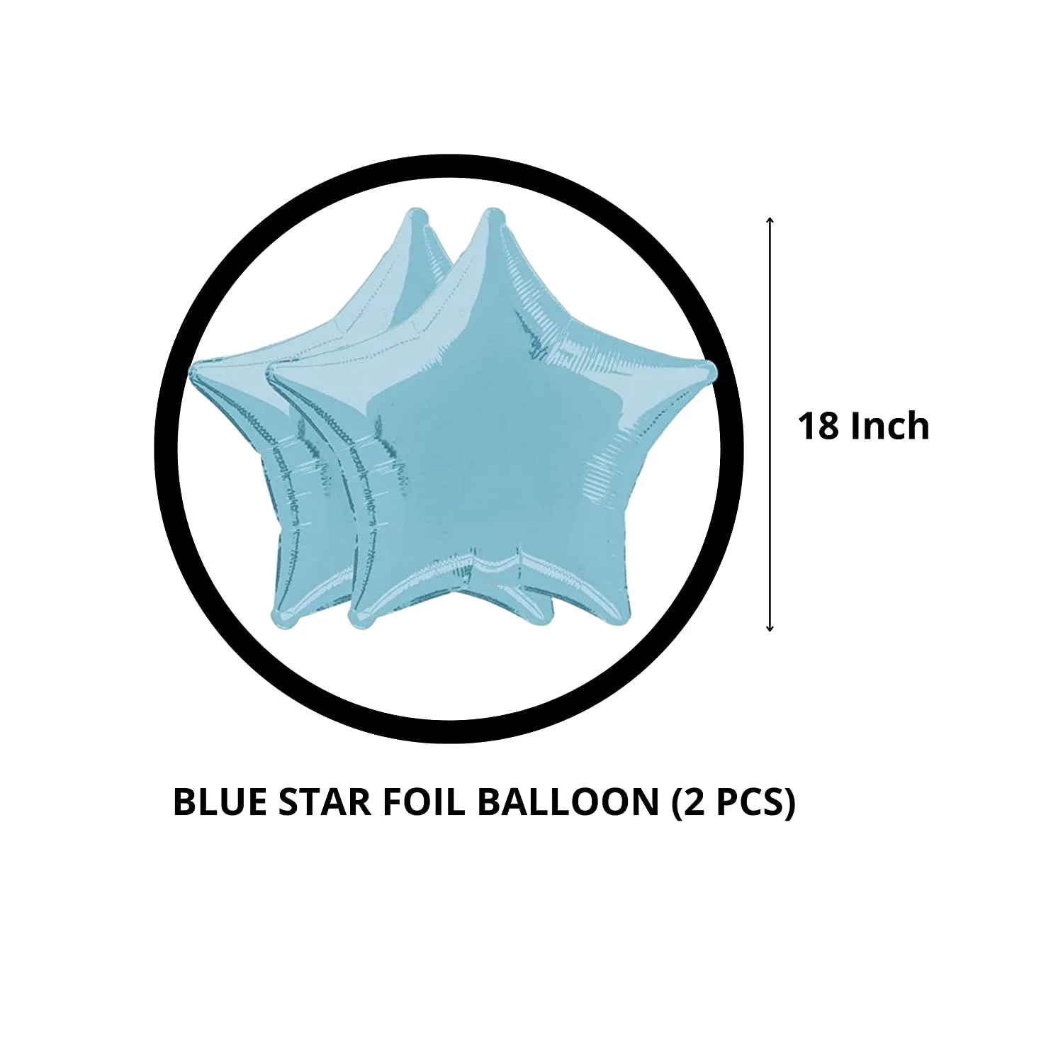 1st Birthday Decorations kit for Boys - 80 pcs Combo Sets - Premium Handcrafted 300 GSM Birthday Decoration by Party Decor Mall India - View 5