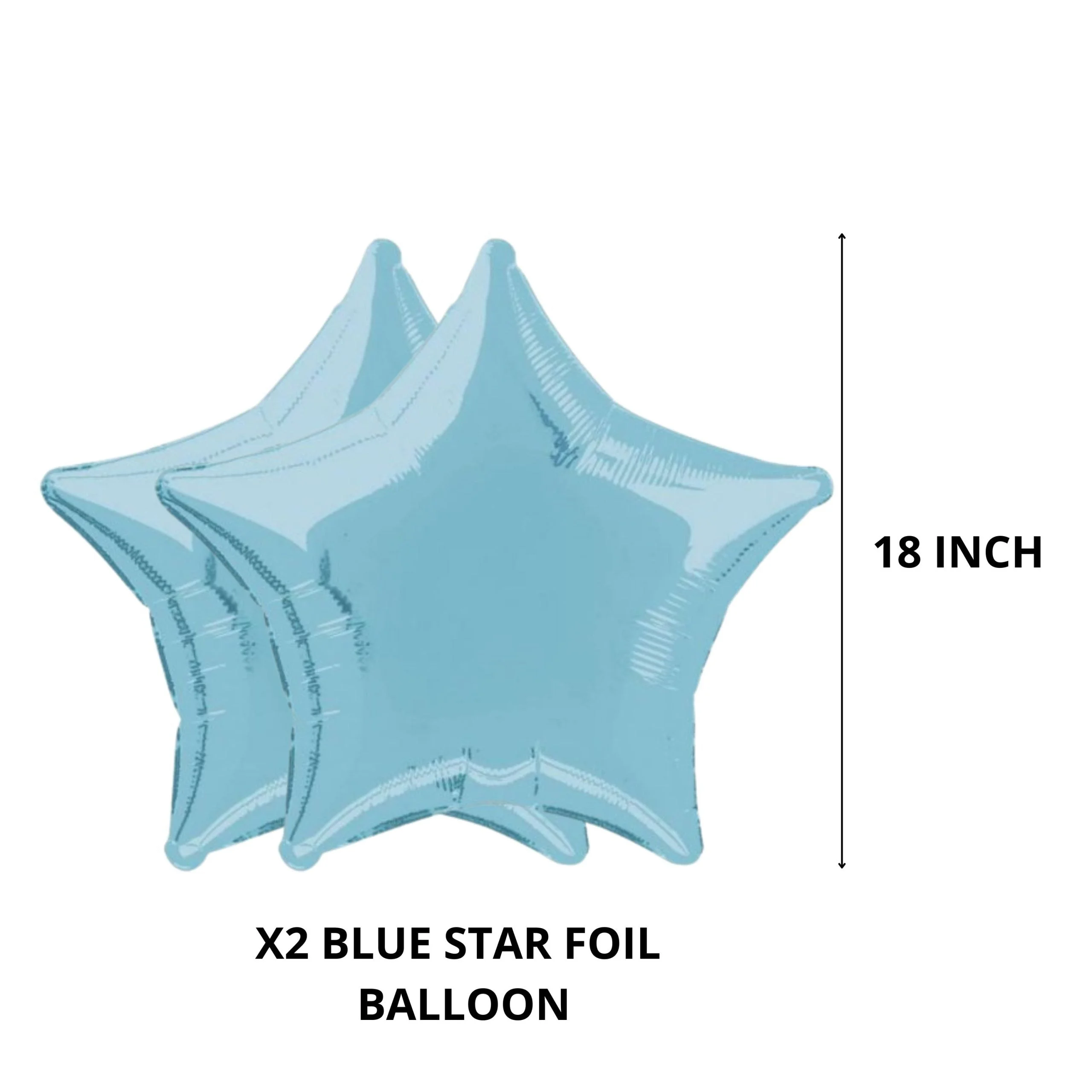 Bat Superhero Printed Theme Birthday Decoration foil Balloon ( Set of 5 ) Blue - Premium Handcrafted 300 GSM Birthday Decoration, Party Supplies by Party Decor Mall India - View 4