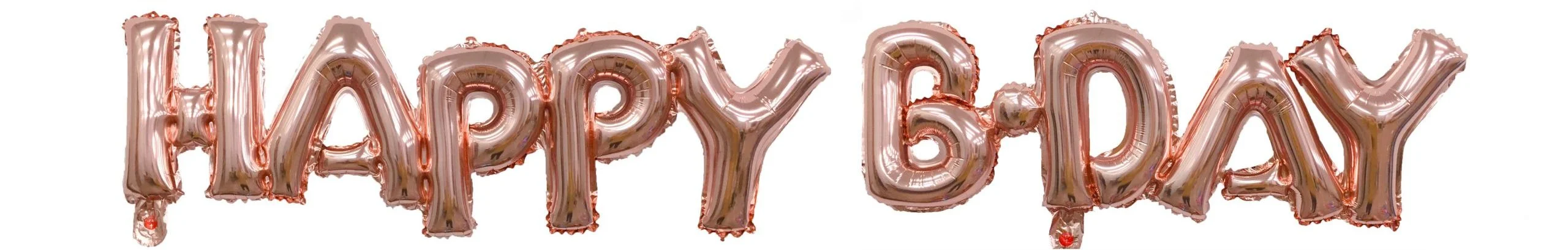 Happy B-Day Single Piece Foil Balloon - Premium Handcrafted 300 GSM Foil Balloon by Party Decor Mall India - View 2