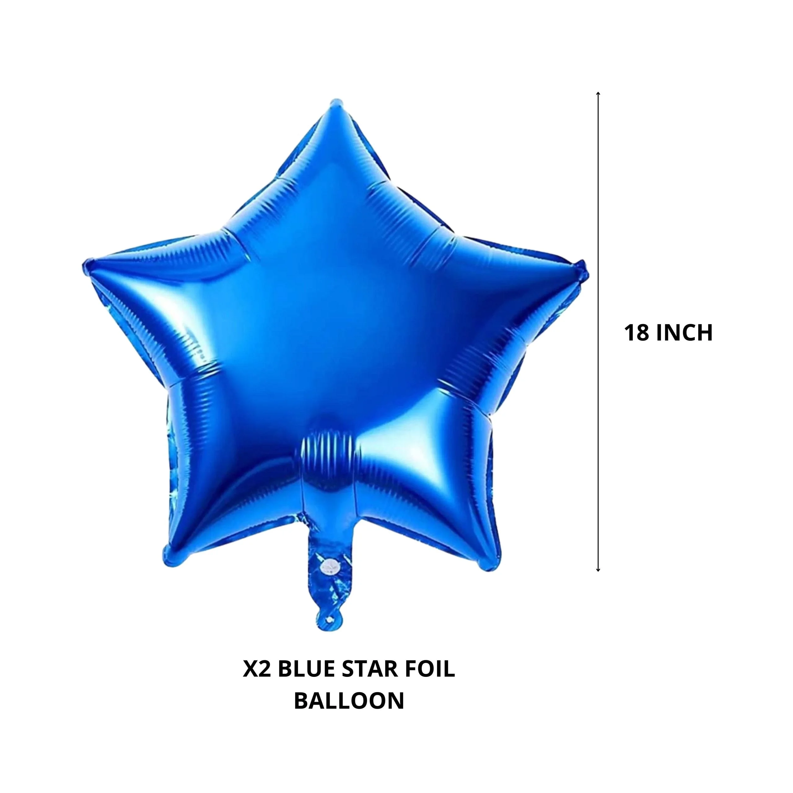 Baby Shark Birthday Decoration for Kids Girls Boys, Baby Shark Foil Balloon (set of 5) - Premium Handcrafted 300 GSM Birthday Decoration by Party Decor Mall India - View 2