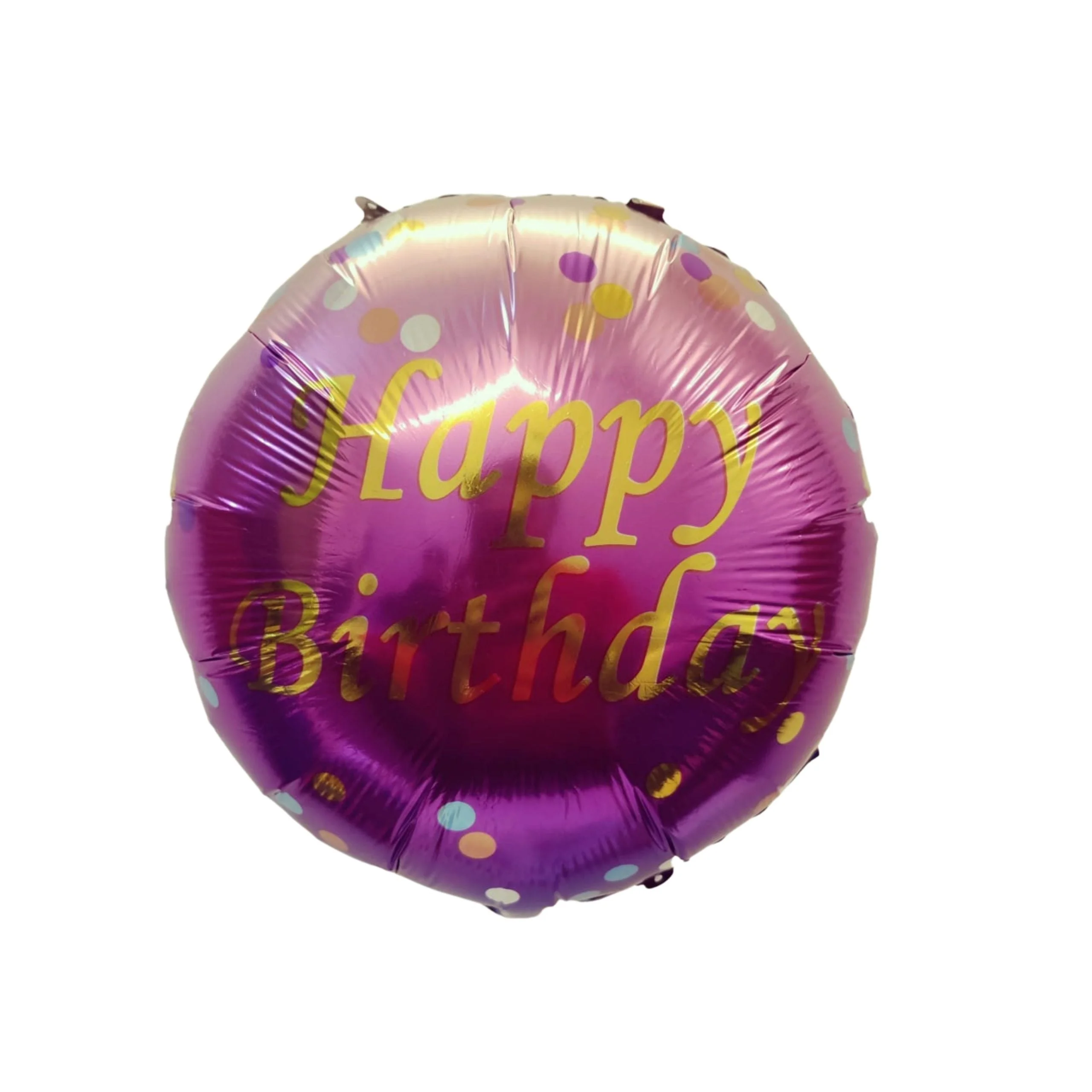 Happy Birthday Purple Foil Balloon - Premium Handcrafted 300 GSM Foil Balloon by Party Decor Mall India - View 1