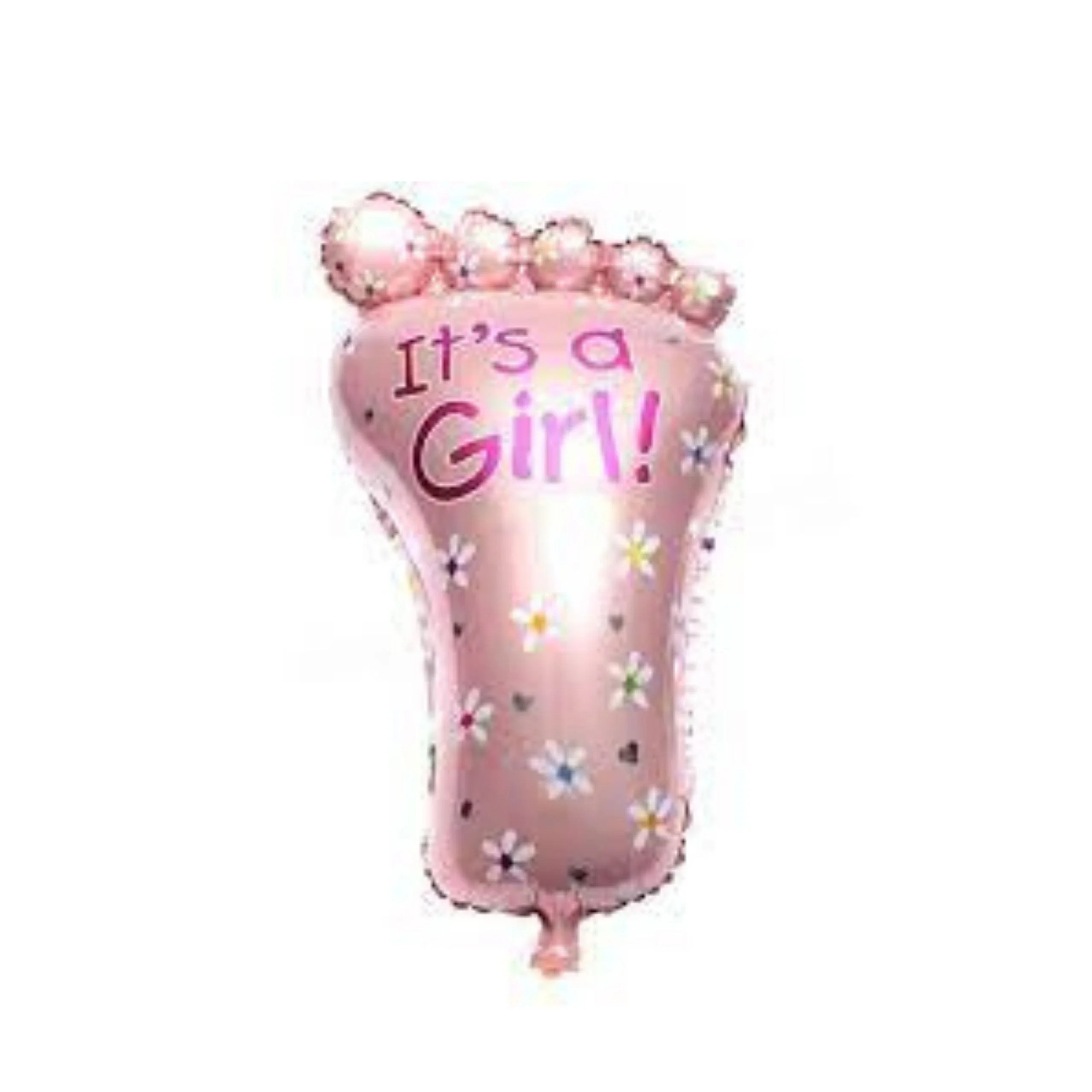 Pink Foot foil Balloon - Premium Handcrafted 300 GSM Foil Balloon by Party Decor Mall India - View 1