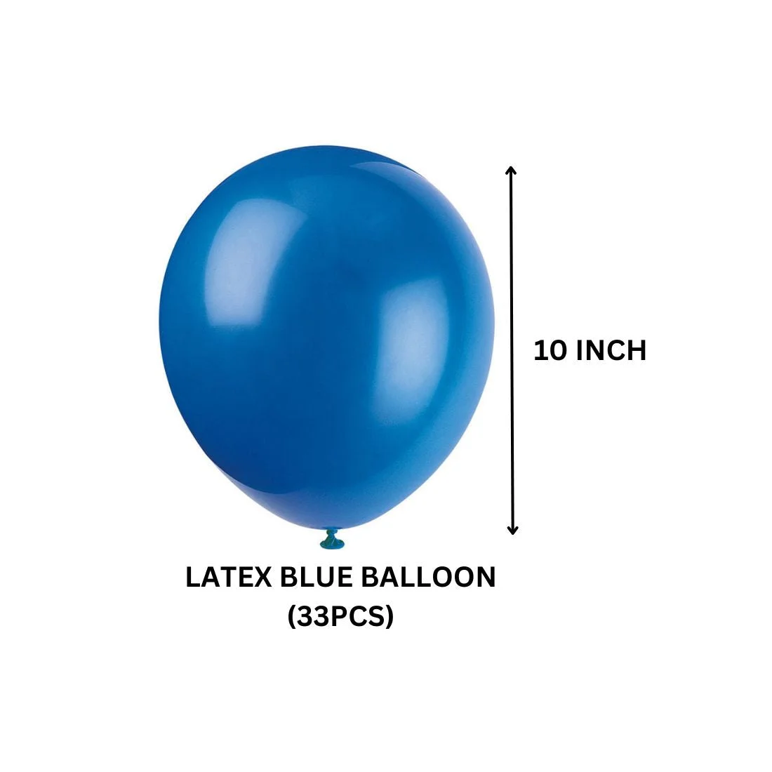 Blue Black Space/Astraunaut/Boss Baby Theme Latex Balloons - Set of 100 - Premium Handcrafted 300 GSM Latex Balloons, Balloons by Party Decor Mall India - View 2