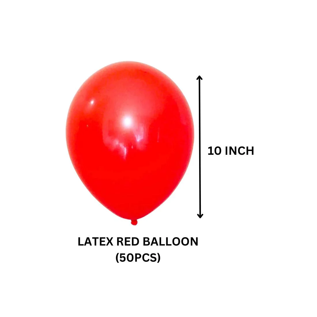 Red Black Cars Theme Latex Balloons - Set of 100 - Premium Handcrafted 300 GSM Latex Balloons, Balloons by Party Decor Mall India - View 3