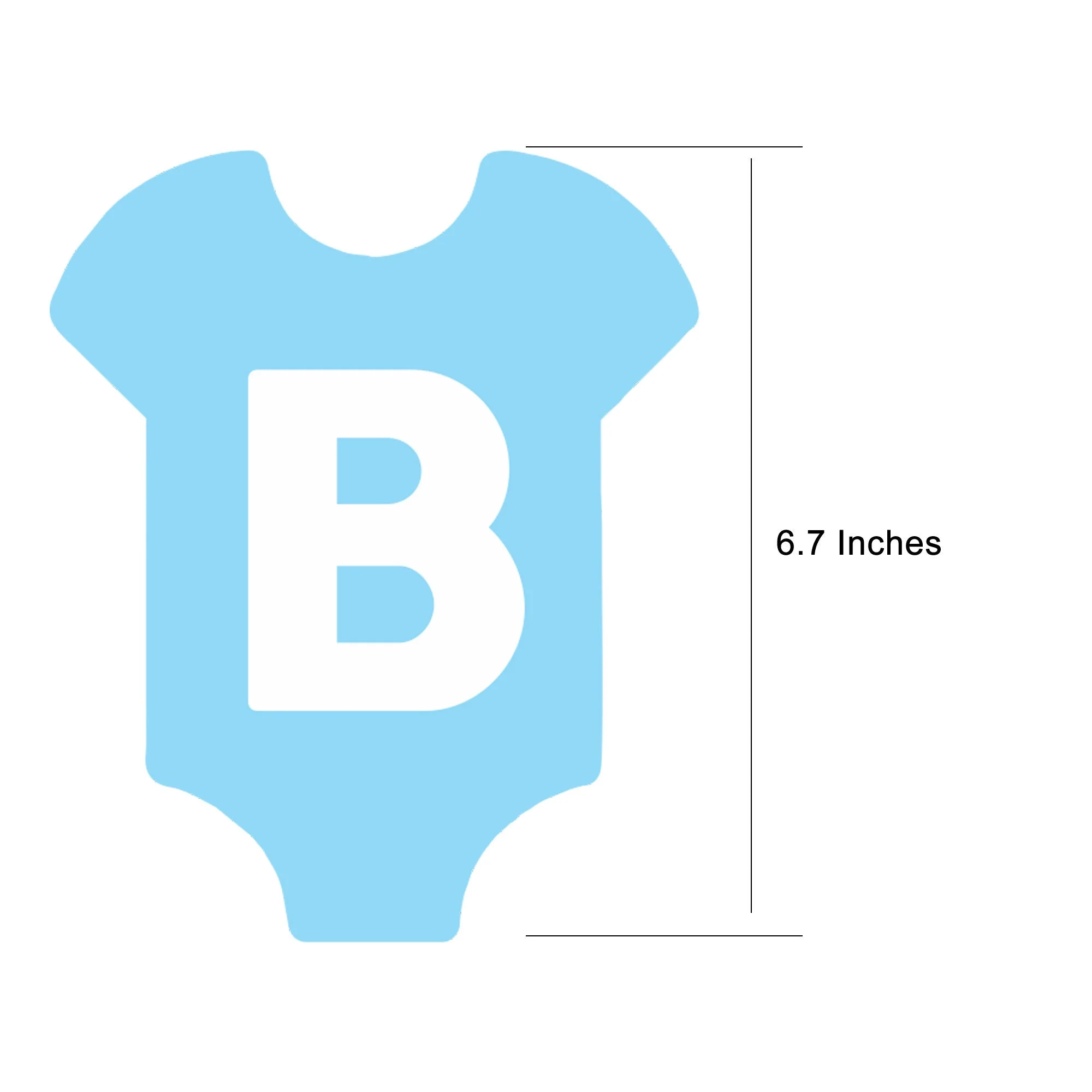 Baby shower Banner (10 Pieces) - Premium Handcrafted 300 GSM Buntings by Party Decor Mall India - View 2