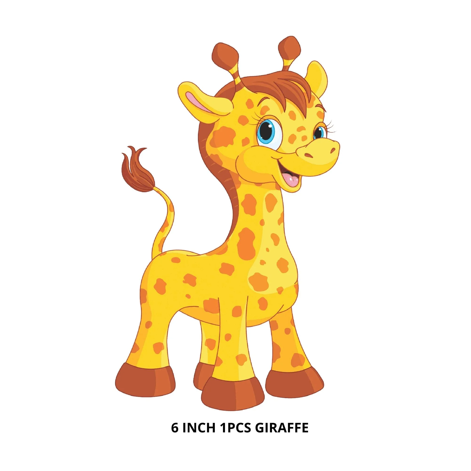 Jungle Theme Cutout (12 Pcs) - Premium Handcrafted 300 GSM Paper Cutouts by Party Decor Mall India - View 6
