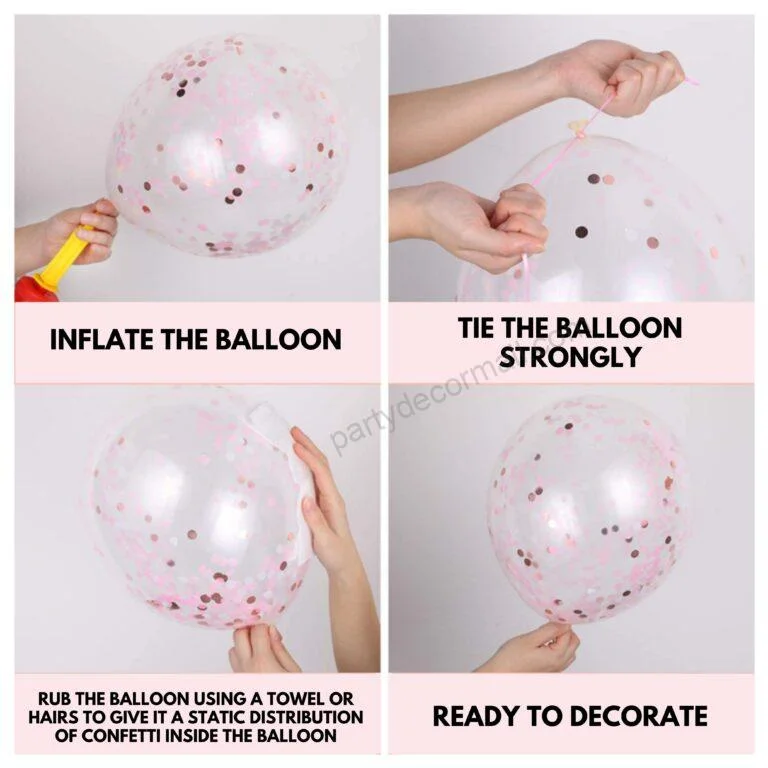Happy Anniversary Decoration Kit – 36Pcs Set - Premium Handcrafted 300 GSM Balloon Kit by Party Decor Mall India - View 4