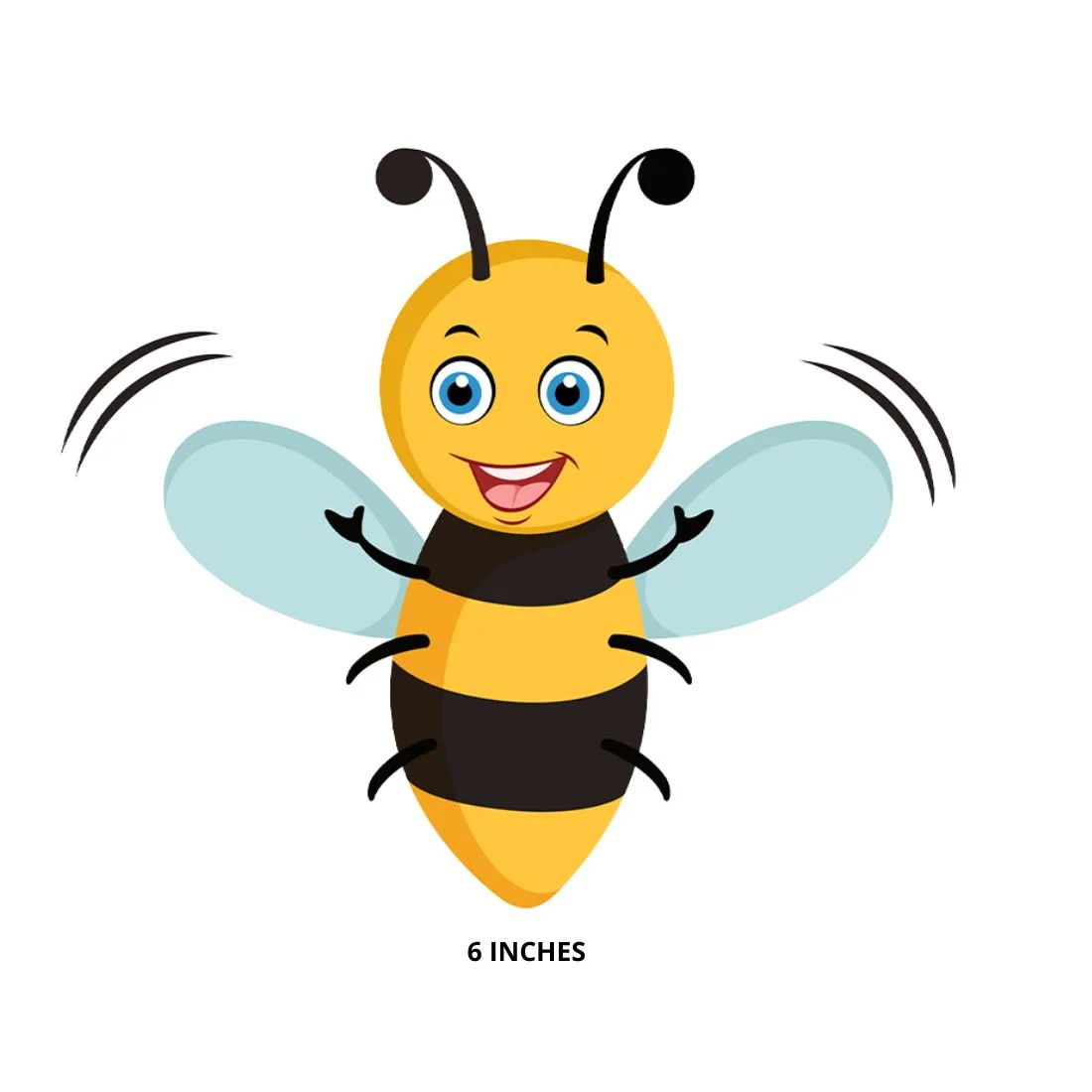 Honey Bee Bumble Bee Cut Outs Theme Birthday Decoration(12 Pcs) - Premium Handcrafted 300 GSM Birthday Decoration by Party Decor Mall India - View 3
