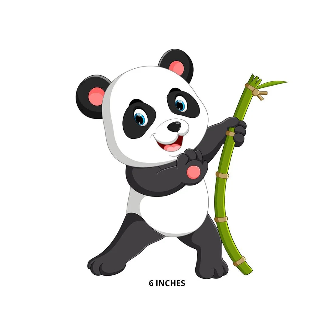 Panda Cut Outs Theme Birthday Decoration(12 Pcs) - Premium Handcrafted 300 GSM Birthday Decoration by Party Decor Mall India - View 3