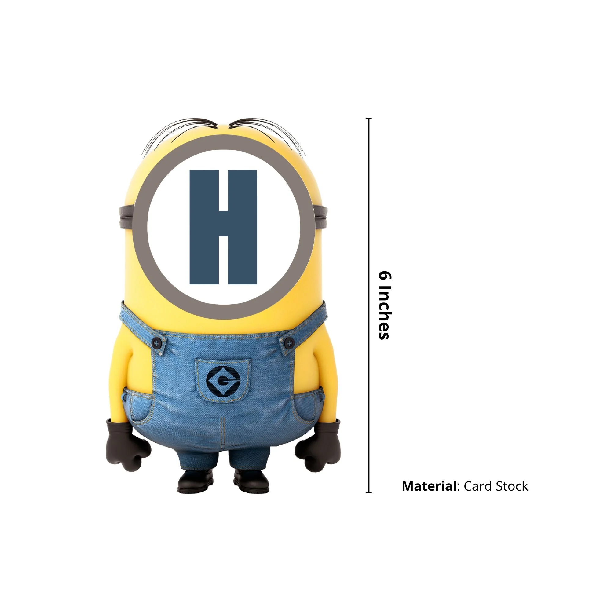 Happy Birthday Banner - Minion - Premium Handcrafted 300 GSM Buntings by Party Decor Mall India - View 2