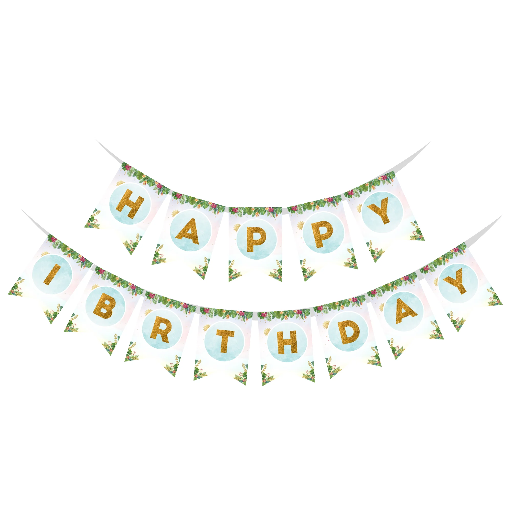 Moana Happy Birthday Banner - Premium Handcrafted 300 GSM Buntings by Party Decor Mall India - View 1