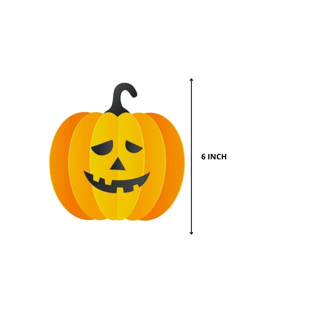 Halloween Dangler/Wall Hanging Halloween Decoration – (6 Pieces) - Material-Cardstock - Premium Handcrafted 300 GSM Door Dangler by Party Decor Mall India - View 3