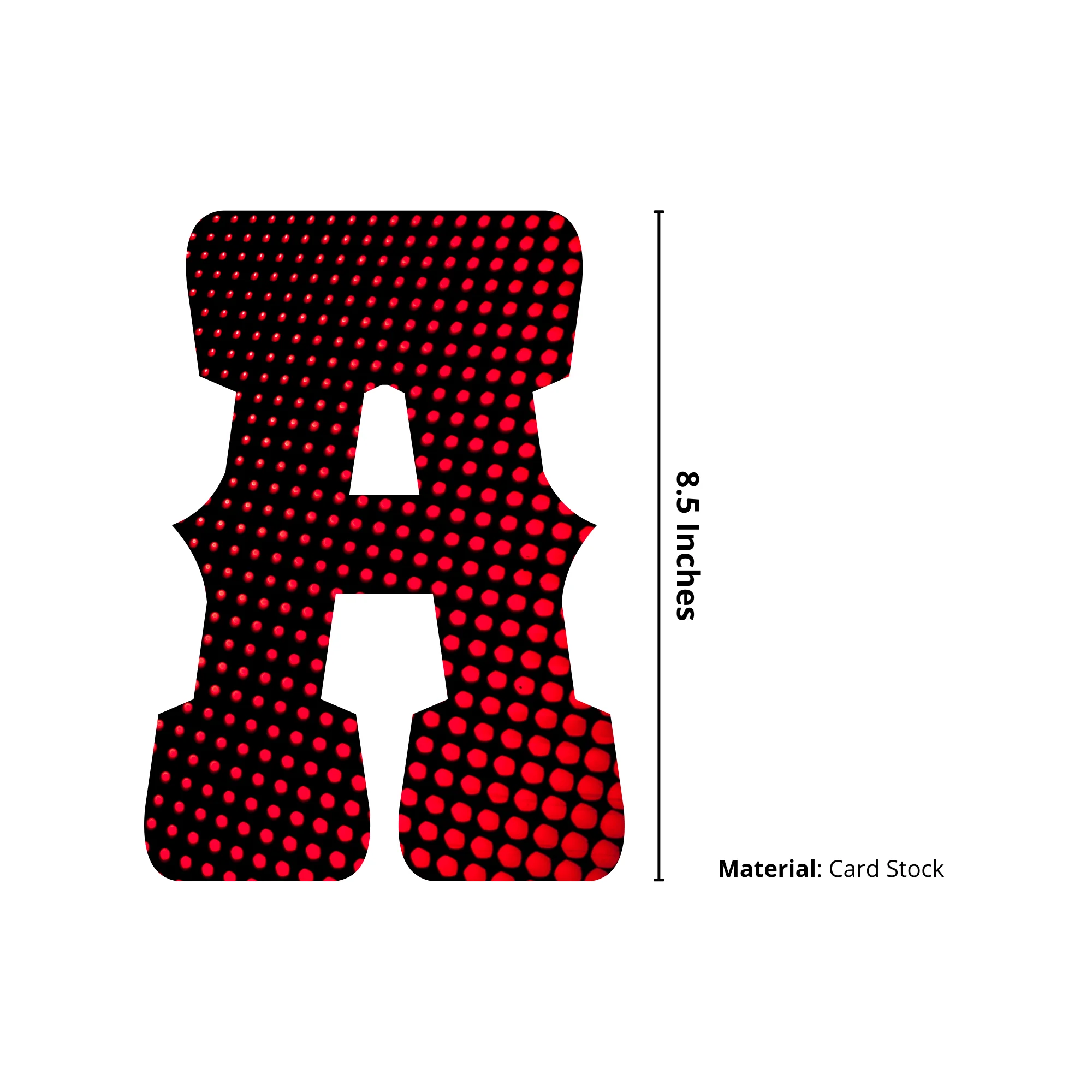 Card Party Cardstock Supershape Banner - Premium Handcrafted 300 GSM Party Supply by Party Decor Mall India - View 3