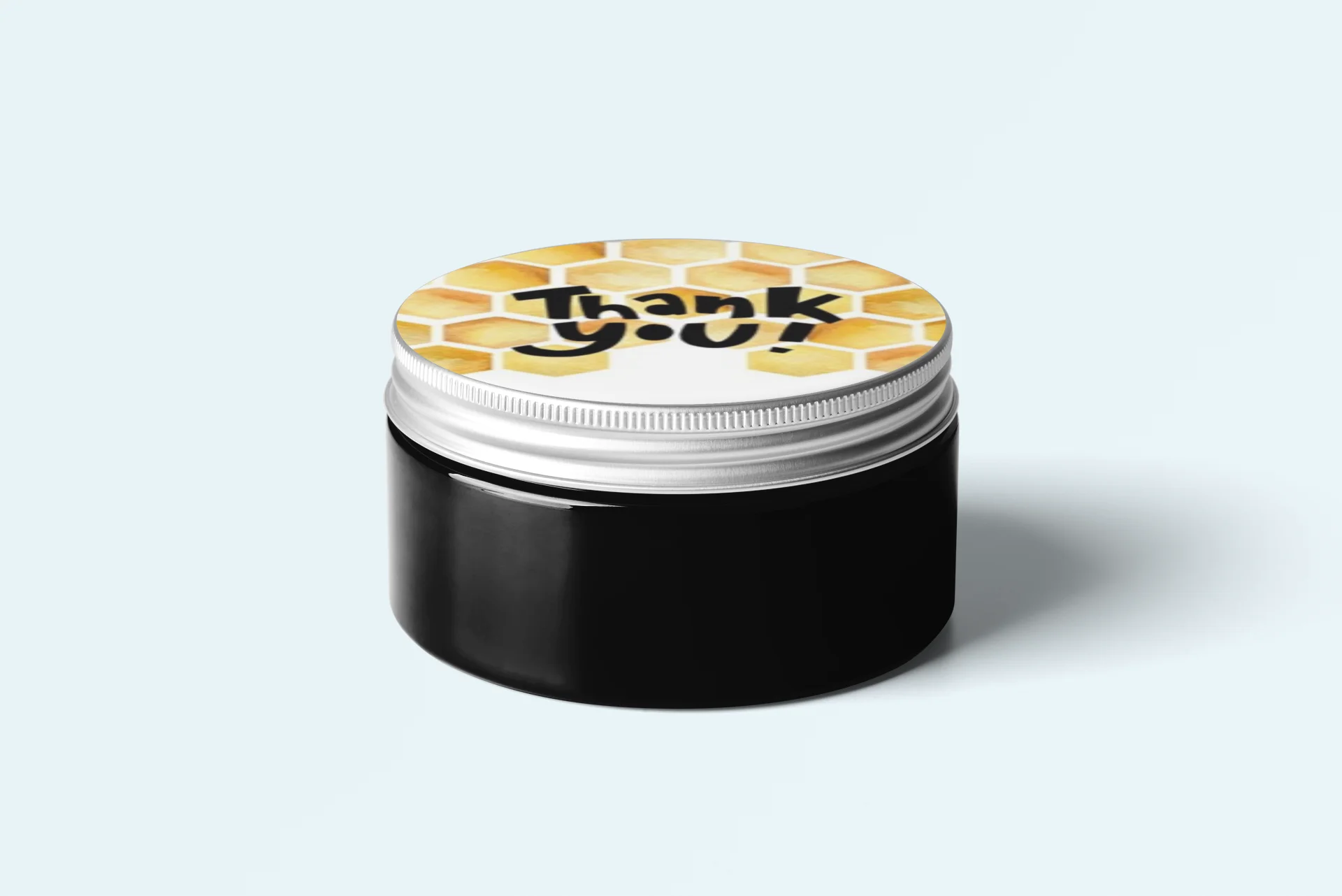 Bumble bee Theme- Return Gift/birthday decor Thankyou Sticker (6 CM/Sticker/Gold, Black, White/24Pcs) - Premium Handcrafted 300 GSM Return Gift Label Stickers by Party Decor Mall India - View 3