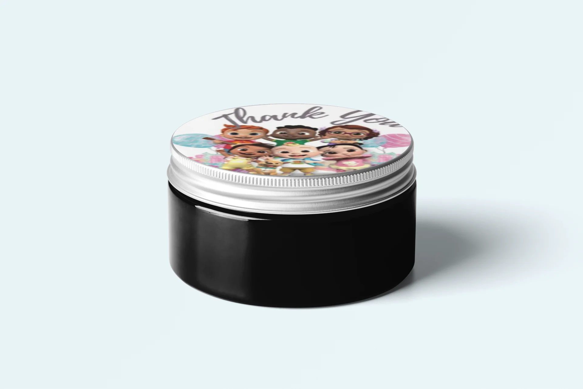 Cocomelon Theme- Return Gift/birthday decor Thankyou Sticker (6 CM/Sticker/Multicolour/24Pcs) - Premium Handcrafted 300 GSM Return Gift Label Stickers by Party Decor Mall India - View 5